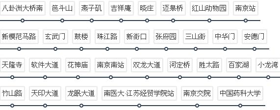 南京地铁1号线全程站点 南京地铁1号线运营时间表
