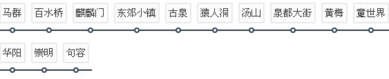 南京地铁S6号线全程站点 南京地铁S6号线运营时间表