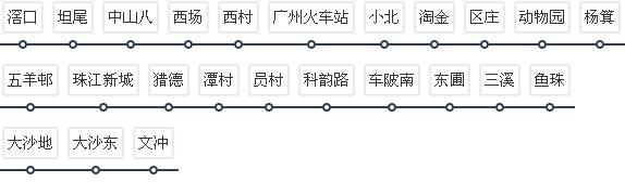 广州地铁5号线时刻表查询 广州地铁5号线所有站点
